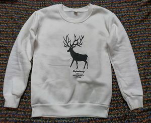 White Woman Sweatshirt