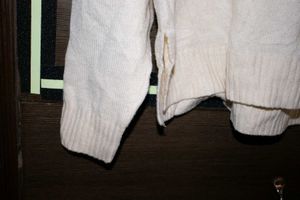 2 White turtle neck sweater