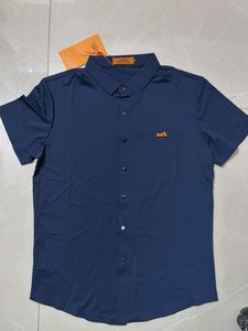 Men’s Hermes Blue Stitchless Shirt