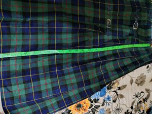 Vintage Plaid Kilt Skirt
