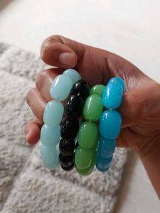 Goan Cool Crystal Beaded Bracelet Set