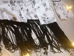 Tiffosi Paisley Print Blouse - Size S