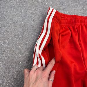 Adidas Inspired Red Track Pants