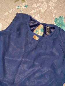 Blue Party Wear Dress