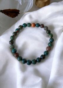 Bloodstone Crystal Bracelet (8mm)