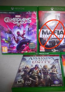 Xbox One AC Unity And Marvel's GOTG