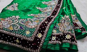 Very Beautiful Heavy Work 😍 Saree