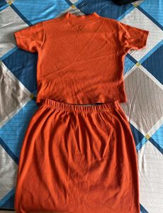 Orange Co-ord Set