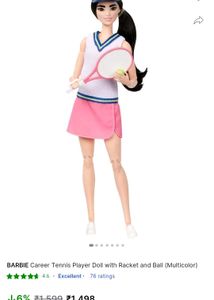 Tennis mattel Barbie