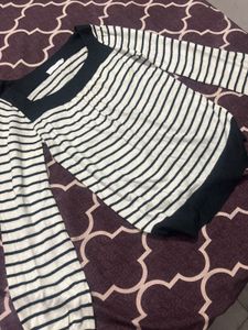 Striped Long Sleeve Top
