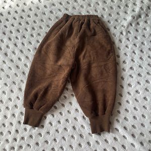 Cute Kids' Winter Vest With Fleece Pant