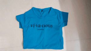 Slit Skirt And Top Set