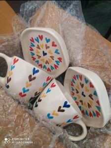 Set Of 2 Beutiful Cups With Saucer