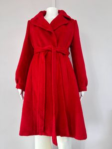 Red Dress Overcoat