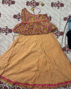 Ethnic Skirt &amp; Top Set