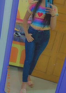 Cute Rainbow Crop Top ❤️🌈