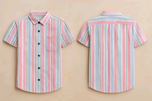Striped Short-Sleeve Shirt