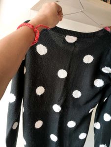 Max Polka Dot Sweater
