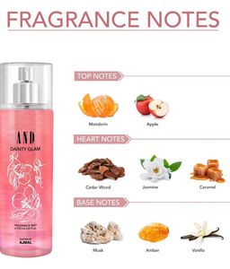 AND (By Ajmal) Dainty Glam (Pink) Body Mist