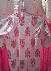 Floral Print Kurta
