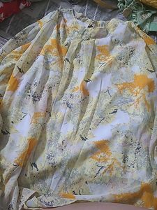 Printed Top With Pretty Sleeves Design