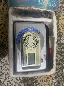Sunny Cassette Player with Box – Need Minor Repair