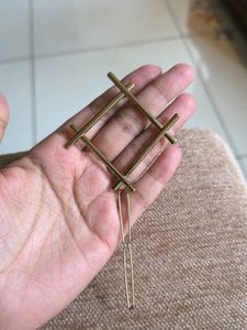 Gold Geometric Hair Clip