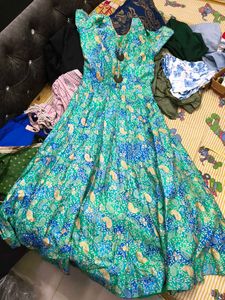 Boho Chic Paisley Maxi Dress/Or Fansy Gown