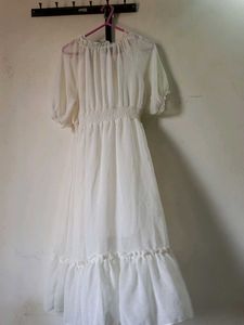 Frock Type One Pices Also Middle Me Elastic H ....