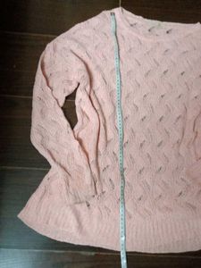 Light Pink Knit Sweater