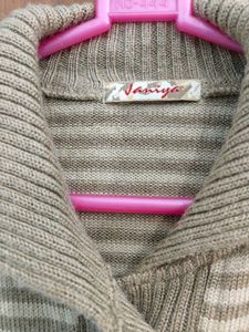Striped Knit Cardigan