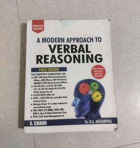 Verbal Reasoning Book by Dr. R.S. Aggarwal
