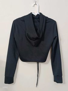 Black Corset Hoodie
