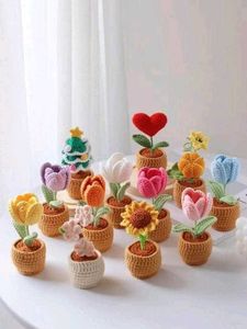 Crochet Flower Pot 🎀✨