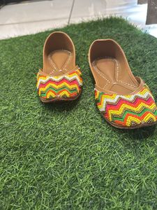 Multi Color Punjabi Jutti For Women