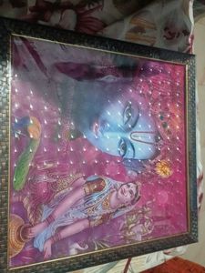 Radha Krishna Framed Print