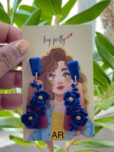 Handcrafted Boho Chic Floral Earring