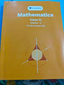 unacademy maths iit jee  6 books 11th+12th