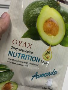 OYAX Avocado Nutrition Sheet Mask