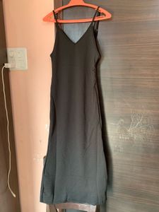 Chic Black Slip Dress