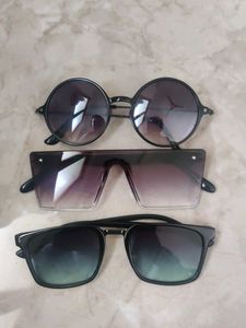 Stylish Sunglasses - Set of 3
