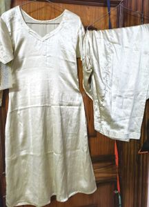 Satin Suit Salwar Soft