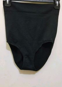 High-Waisted Black Underwear