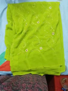 Floral Print Saree