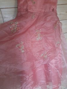 Beautiful Net Frock For Party Or Wedding Function