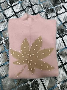 Pink Knit Sweater