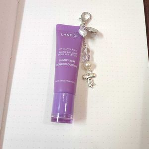 Purple coquette lippie charm
