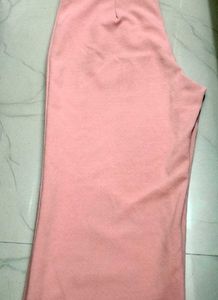 Pink Wide Leg Pants