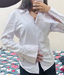 y2k lavender shirt