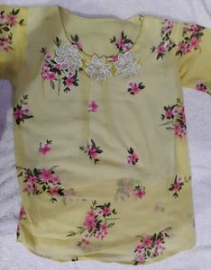 Floral Yellow Top